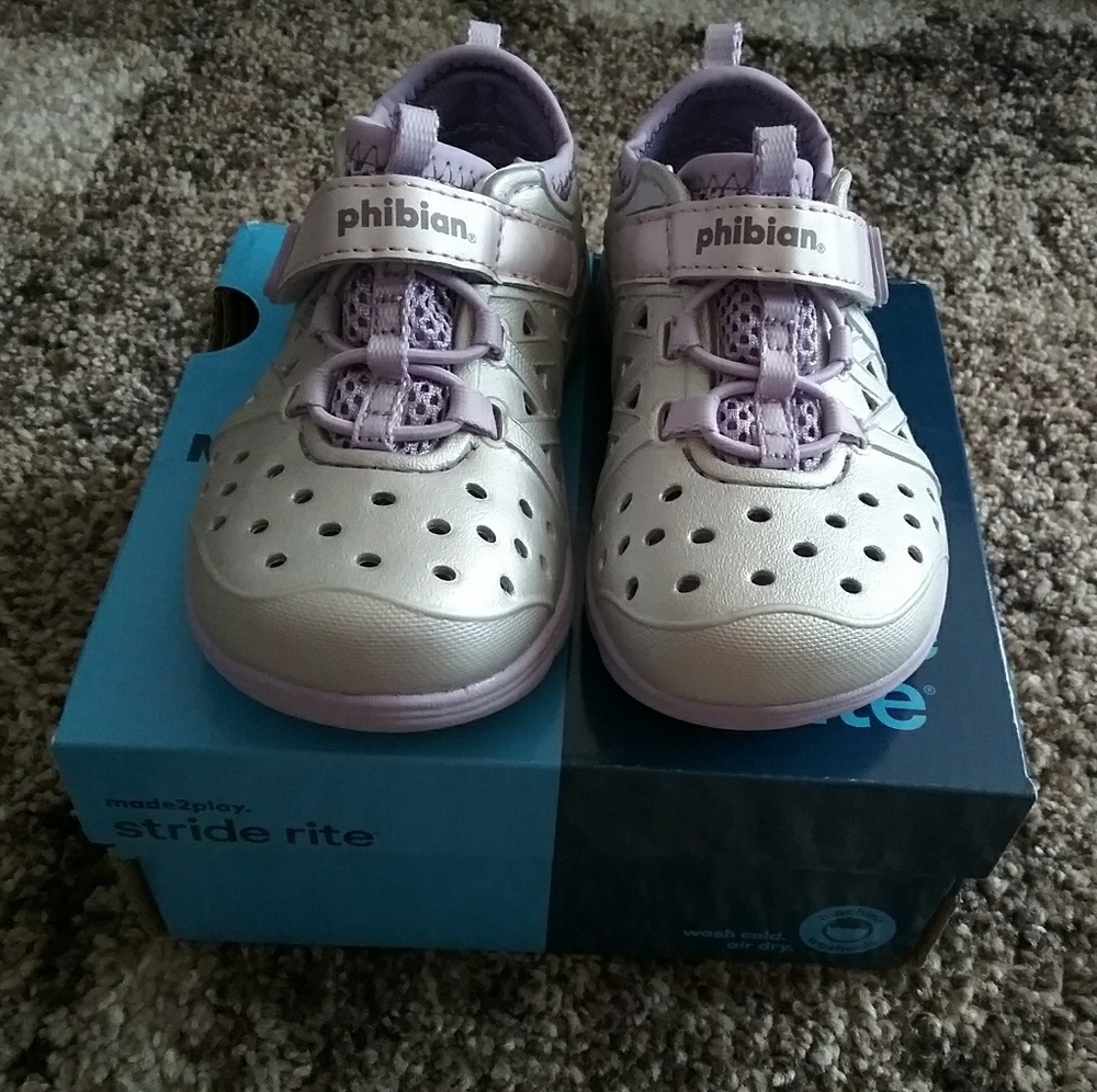 Stride Rite Phibian Toddler Girl Shoes Size 6